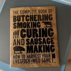Book for Butchering Curing and Sausage Making